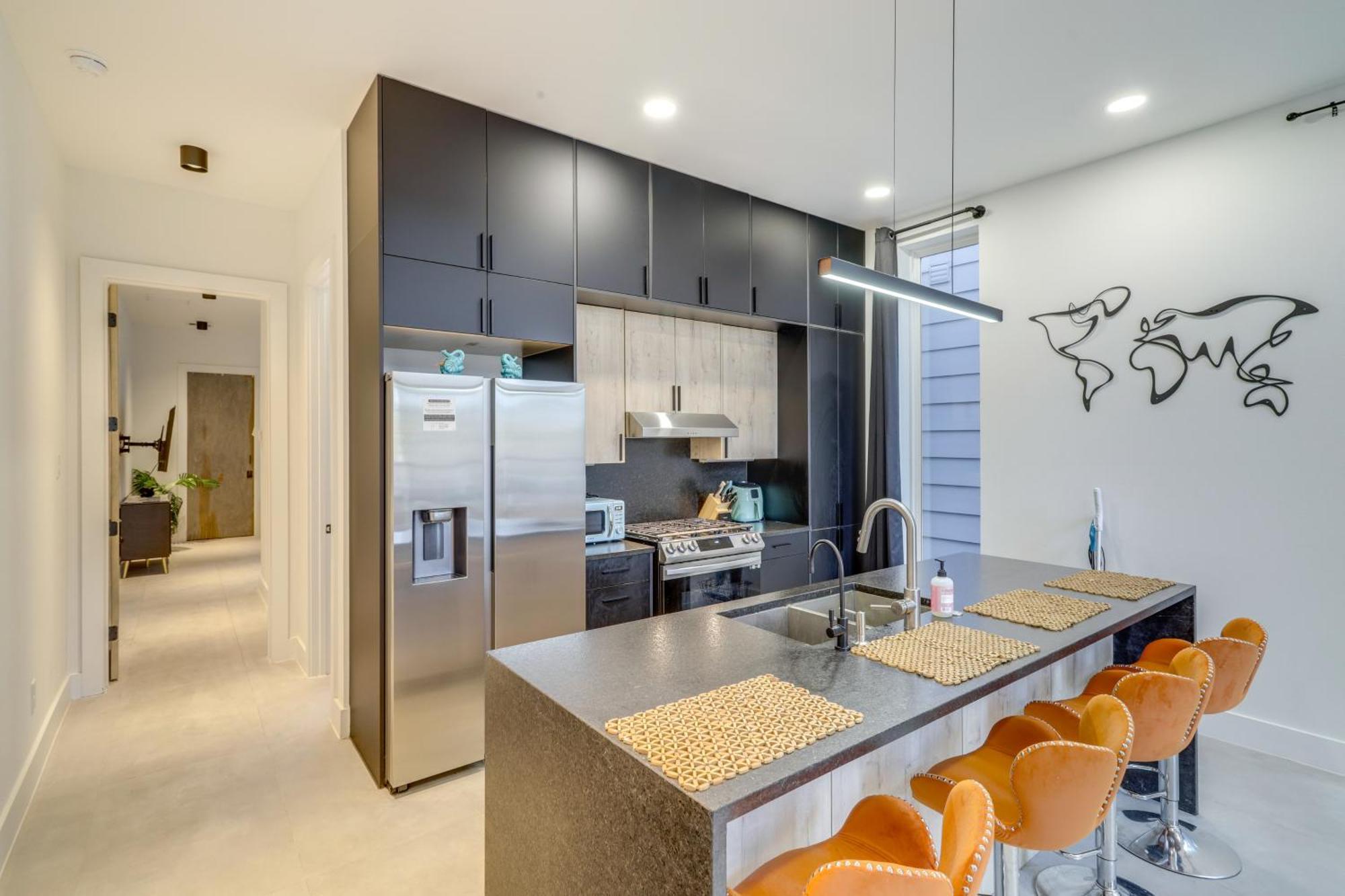 3 Mi To Dtwn Modern Townhome With Yard In Houston Exteriör bild