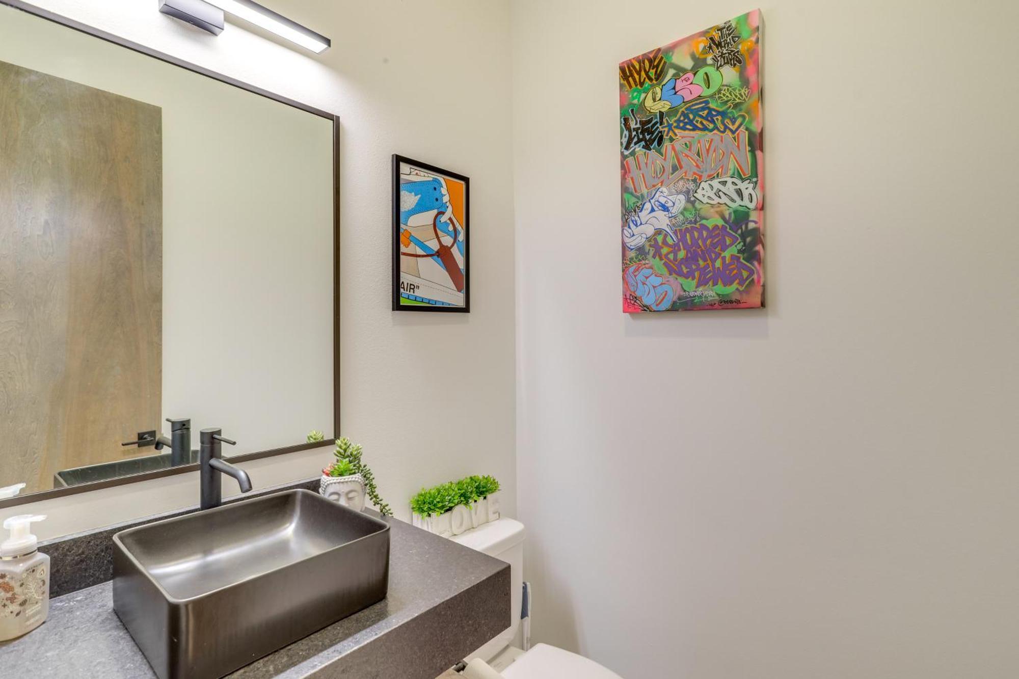 3 Mi To Dtwn Modern Townhome With Yard In Houston Exteriör bild