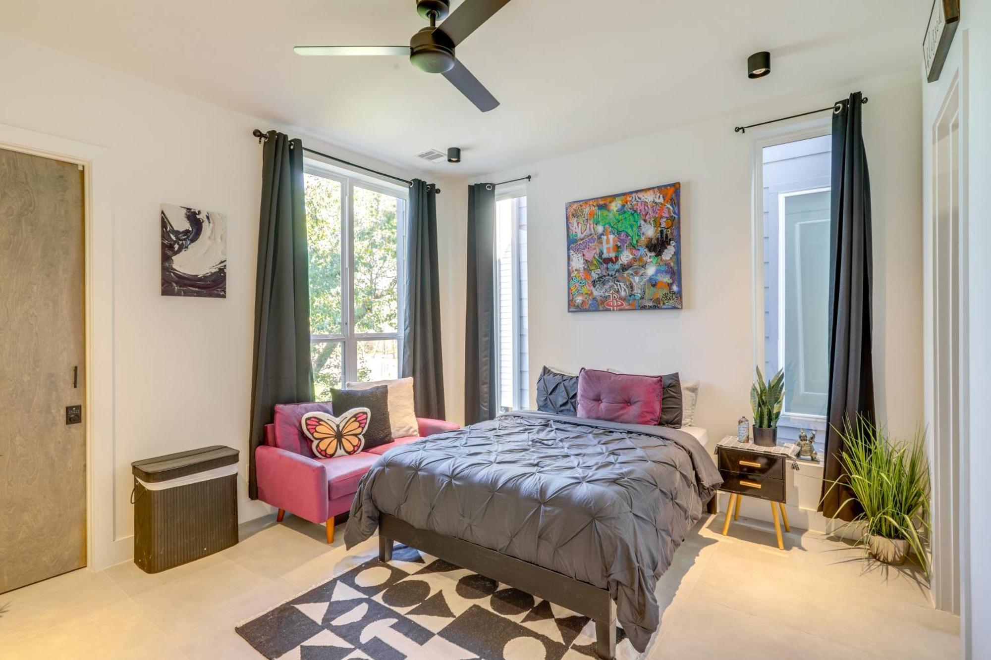 3 Mi To Dtwn Modern Townhome With Yard In Houston Exteriör bild