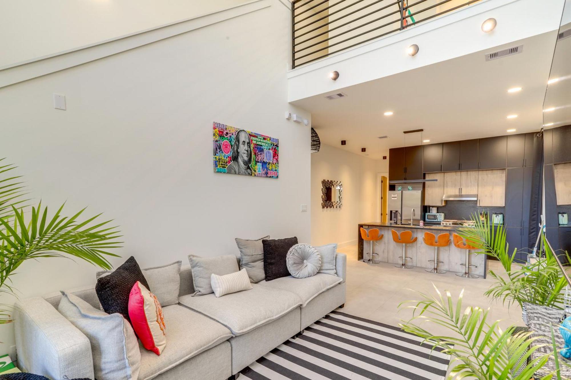3 Mi To Dtwn Modern Townhome With Yard In Houston Exteriör bild