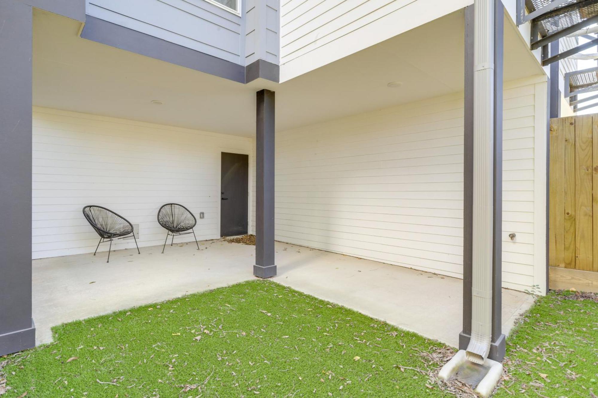 3 Mi To Dtwn Modern Townhome With Yard In Houston Exteriör bild