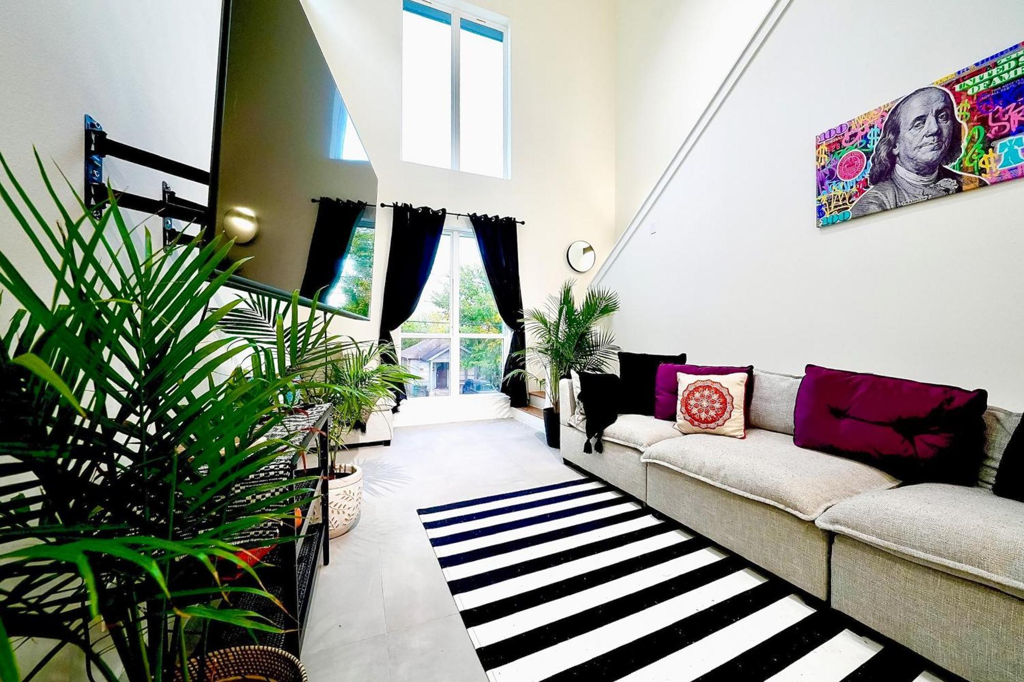 3 Mi To Dtwn Modern Townhome With Yard In Houston Exteriör bild